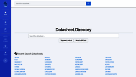 What Datasheet.wiki website looked like in 2020 (4 years ago)