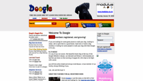 What Doogle.co.nz website looked like in 2020 (4 years ago)