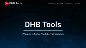 What Dhbtools.com website looked like in 2020 (4 years ago)