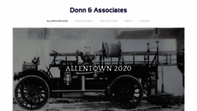 What Donnandassociates.com website looked like in 2020 (4 years ago)