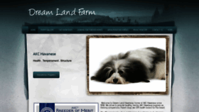 What Dreamlandfarm.com website looked like in 2020 (4 years ago)