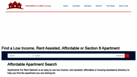 What Dakotaapartmentsearch.com website looked like in 2020 (4 years ago)