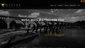 What Divineworldchangers.com website looked like in 2020 (4 years ago)