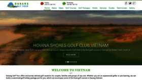What Dananggolftour.com website looked like in 2020 (4 years ago)