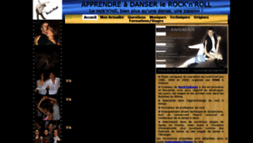 What Danser-le-rock.fr website looked like in 2020 (4 years ago)