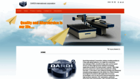 What Dardi-waterjet.com website looked like in 2020 (4 years ago)