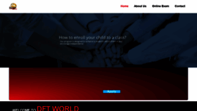 What Dftworld.com website looked like in 2020 (4 years ago)