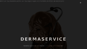 What Dermaservice.it website looked like in 2020 (4 years ago)
