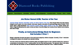 What Diamondbookspublishing.com website looked like in 2020 (4 years ago)