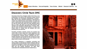What Discoverycircletours.com website looked like in 2020 (4 years ago)