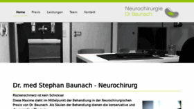 What Dr-baunach.de website looked like in 2020 (4 years ago)