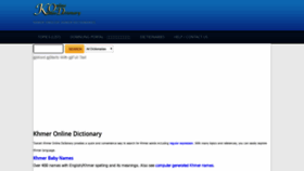 What Dictionary.tovnah.com website looked like in 2020 (4 years ago)
