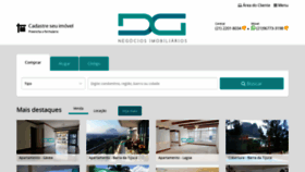 What Dgadministradora.com.br website looked like in 2020 (4 years ago)