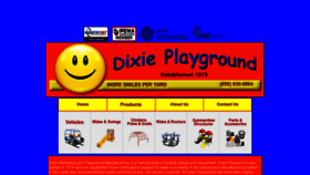 What Dixieplayground.com website looked like in 2020 (4 years ago)
