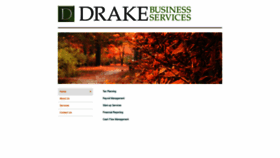 What Drakebiz.com website looked like in 2020 (4 years ago)