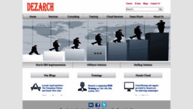What Dezarch.com website looked like in 2020 (4 years ago)