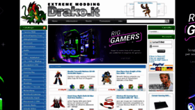 What Drako.it website looked like in 2020 (6 years ago)