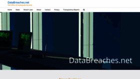 What Databreaches.net website looked like in 2020 (4 years ago)
