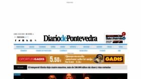 What Diariodepontevedra.es website looked like in 2020 (4 years ago)
