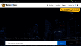 What Domains4bitcoins.com website looked like in 2020 (4 years ago)