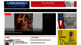 What Davisclipper.com website looked like in 2020 (4 years ago)