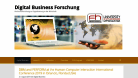 What Digital-business.at website looked like in 2020 (4 years ago)