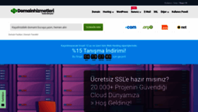 What Domainhizmetleri.com website looked like in 2020 (4 years ago)