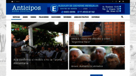 What Diarioanticipos.com website looked like in 2020 (4 years ago)