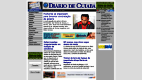 What Diariodecuiaba.com.br website looked like in 2020 (4 years ago)
