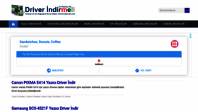 What Driverindirmeli.com website looked like in 2020 (4 years ago)