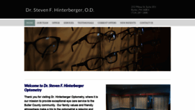 What Drhinterberger.com website looked like in 2020 (4 years ago)
