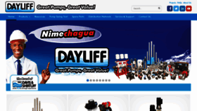 What Dayliff.com website looked like in 2020 (5 years ago)