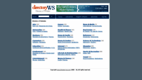 What Directoryws.com website looked like in 2020 (6 years ago)