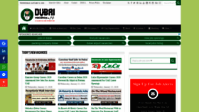 What Dubaivacancy.ae website looked like in 2020 (4 years ago)