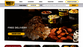 What Dickeys.com website looked like in 2020 (4 years ago)