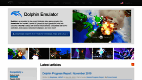 What Dolphin-emu.org website looked like in 2020 (4 years ago)