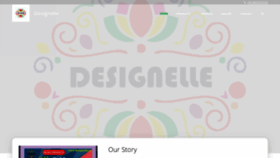 What Designelle.in website looked like in 2020 (4 years ago)