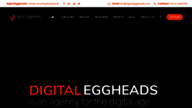 What Digitaleggheads.com website looked like in 2020 (4 years ago)