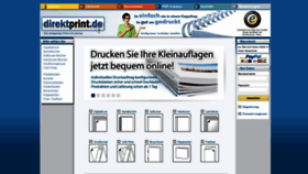 What Direktprint.de website looked like in 2020 (4 years ago)