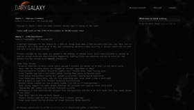 What Darkgalaxy.com website looked like in 2020 (4 years ago)