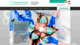 What Dentopolis-poznan.pl website looked like in 2020 (4 years ago)