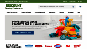 What Discountcleaningproducts.com website looked like in 2020 (4 years ago)