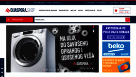 What Dijaspora.shop website looked like in 2020 (4 years ago)