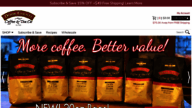 What Doorcountycoffee.com website looked like in 2020 (4 years ago)