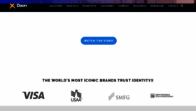 What Daon.com website looked like in 2020 (6 years ago)