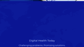 What Digitalhealthtoday.com website looked like in 2020 (4 years ago)