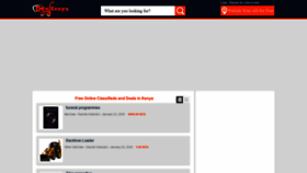 What Dealkenya.com website looked like in 2020 (6 years ago)