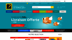 What Dalbe.fr website looked like in 2020 (4 years ago)