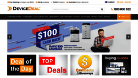 What Devicedeal.com.au website looked like in 2020 (4 years ago)