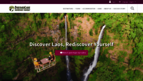 What Discoverlaos.today website looked like in 2020 (4 years ago)